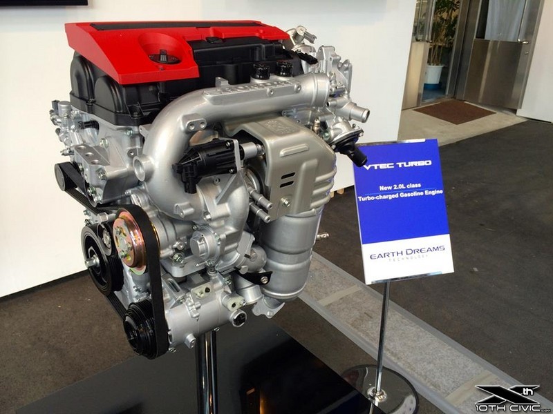 2016 Civic 2.0 Liter Turbo Motor